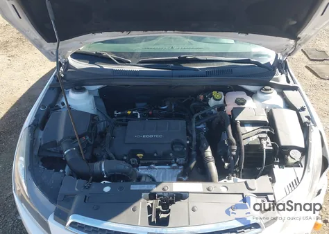 2012 Chevrolet Cruze Lt из США, поврежденный, VIN 1G1PE5SC3C7345032